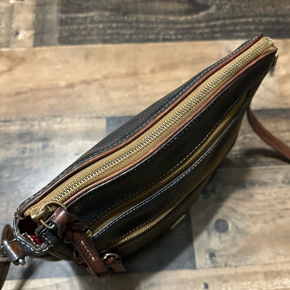 Dooney & Bourke Pebble Grain North South Triple Zip - Picture 10 of 14